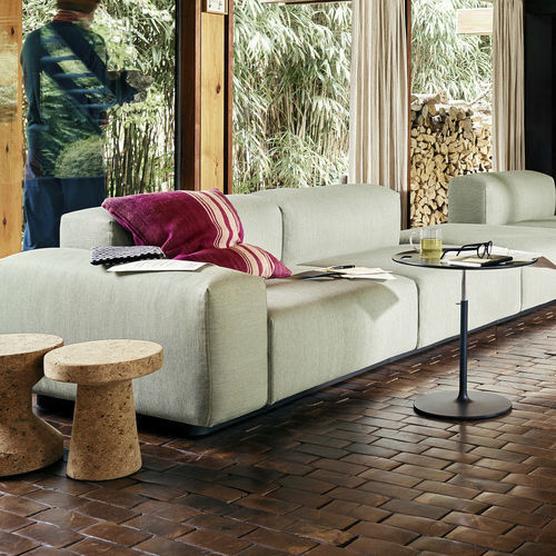 Модульный диван - SOFT - vitra USA - современный / из ткани / из кожи