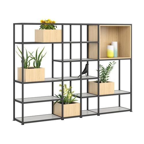 Настенная система полок - KADO - vitra USA - отдельно стоящая / минималистская / из металла