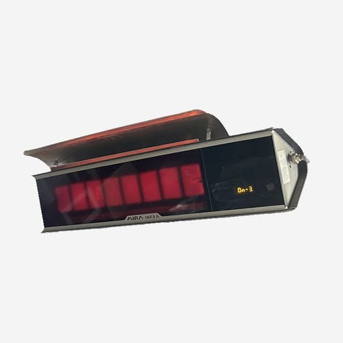 Потолочный инфракрасный обогреватель для террасы - MRC S LCD - Mira Heating Co. Ltd. - настенный / газовый / для профессионального использования