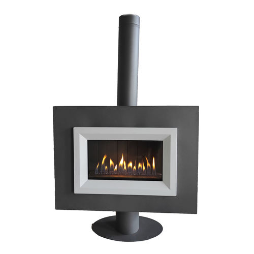 Газовый камин - H10F - Mira Heating Co. Ltd. - отдельностоящий / у стенки / Односторонний