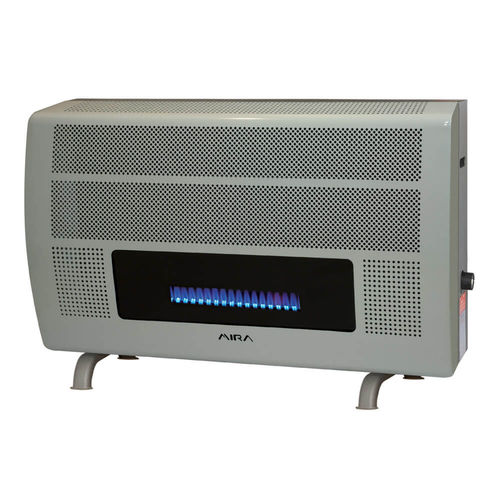 Газовый радиатор - H11 FLOOR 2 - Mira Heating Co. Ltd. - современный / из металла / из стекла