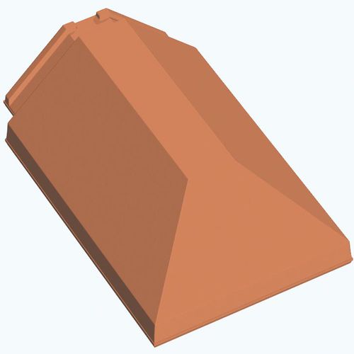 Торцевая черепица - LÓGICA PLANA : ANGULAR HIP - Cobert - из терракоты