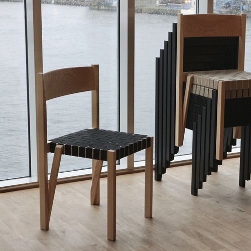 Cтул скандинавский дизайн - WINWOOD  - David design - для интерьера / из ткани / из кожи