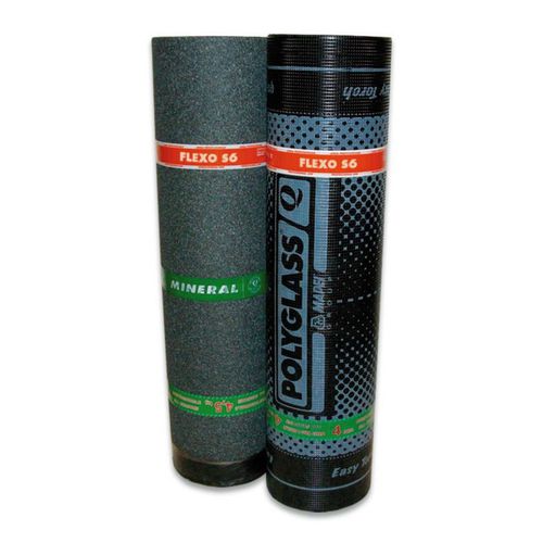 Гидроизоляционная мембрана для защиты - FLEXO S6 - Polyglass Spa - для кровли / для строительства моста / для водоема