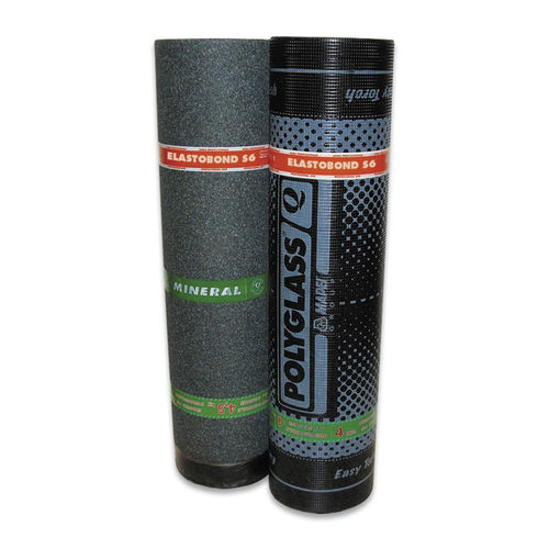 Гидроизоляционная мембрана для защиты - ELASTOBOND S6 - Polyglass Spa - для кровли / для строительства моста / для водоема