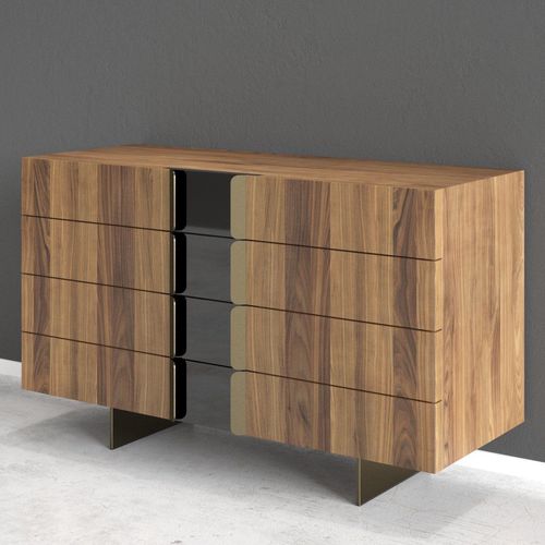 Современный комод - 20504 Commode Berlioz - OVATION Paris - из дерева / из металла / на заказ