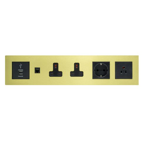 Розетка тока - SHEER CFX® - Hamilton Litestat - USB / для телефона / множественная