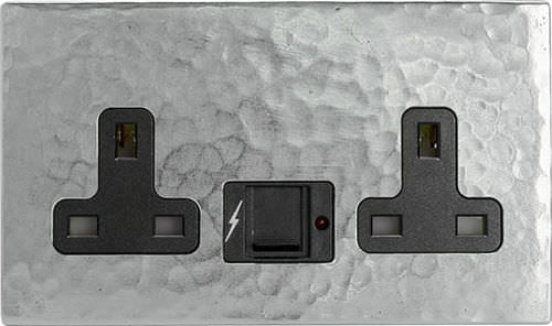 Розетка тока - SHEER  - Hamilton Litestat - USB / двойная / настенная