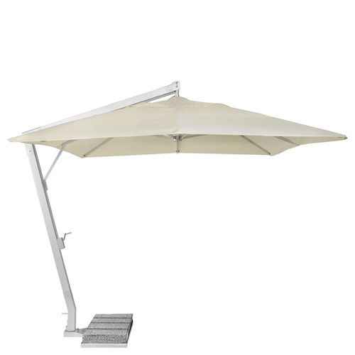 Зонт от солнца со смещением - CANTILEVER II - JANUS et Cie - из алюминия / из нержавеющей стали / ветроустойчивый