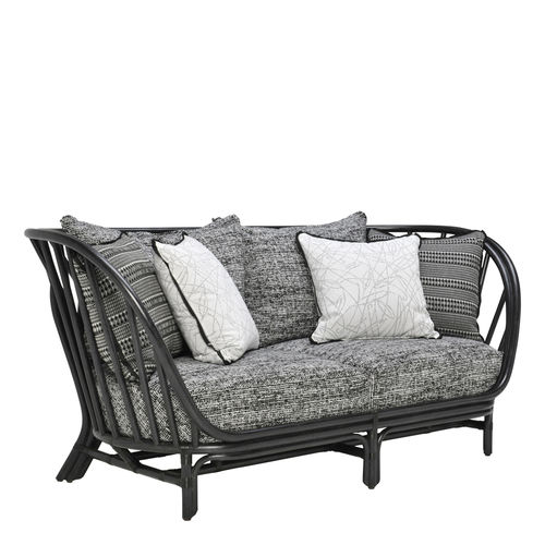 Классический диван - KYOTO  - JANUS et Cie - для сада / серый / из ротанга