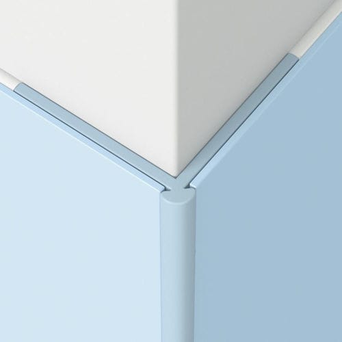 Отделочный профиль из ПВХ - 26623005 - Tarkett PROFESSIONAL - для плиточного пола / угловой / белый