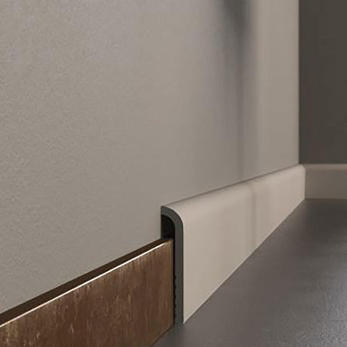 Белый плинтус - RENOVATION - Tarkett PROFESSIONAL - из губки / из полистирола / прямоугольный