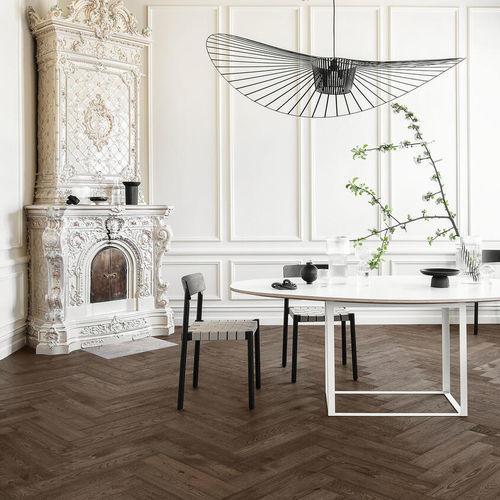 Паркет из паркетной доски - SEGNO - Tarkett PROFESSIONAL - из дуба / «елочка» / матовый