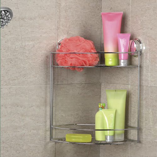Настенная корзина для душа - TWIST N LOCK PLUS - Better Living Products - угловая