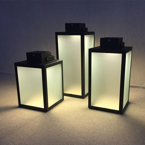 Современная фонарь - LAS 400/500/600 - aralia - LYX luminaires - из стекла / из песочного стекла / из стали