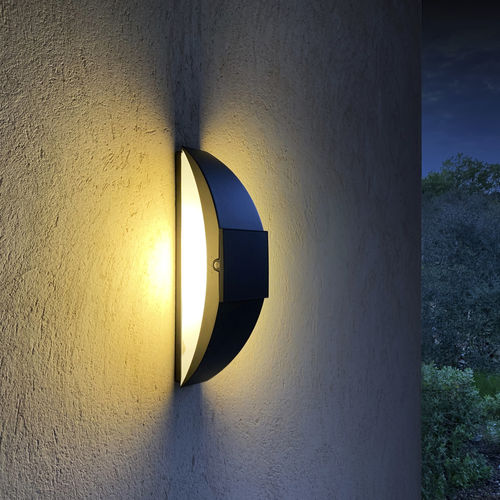 Современный настенный светильник - TRAIT DE LUNE - aralia - LYX luminaires - для наружного применения / из стали / из окрашенной стали
