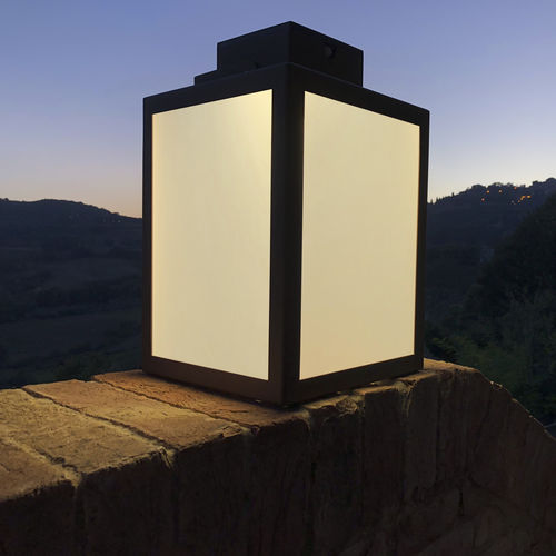 Напольная лампа - LAS 400 - aralia - LYX luminaires - из стали / из окрашенной стали / из стекла