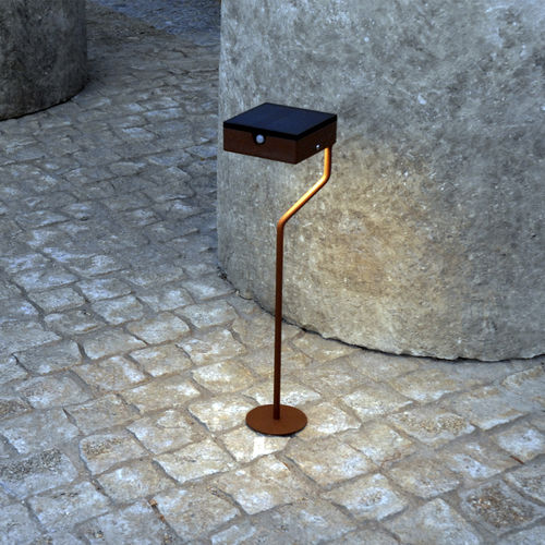 Напольная лампа - TEE BASE RONDE - aralia - LYX luminaires - из стали / из нержавеющей стали / из окрашенного металла