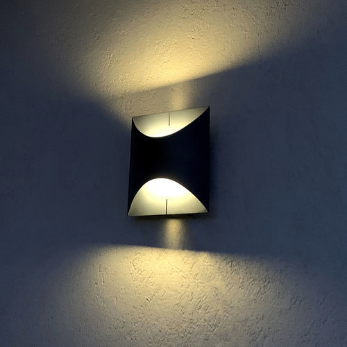 Современный настенный светильник - AP 015 L - aralia - LYX luminaires - для интерьера / для фасада / из стали