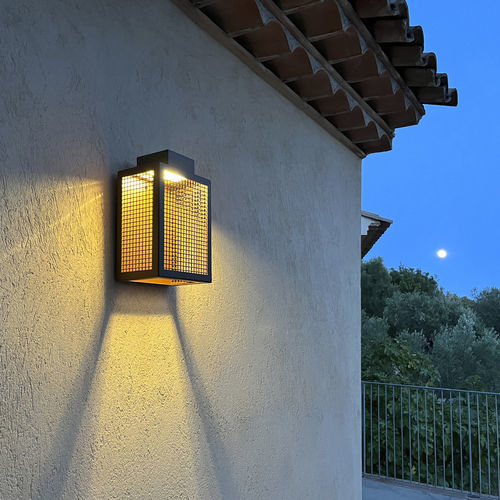 Современный настенный светильник - AP 030 TRAME - aralia - LYX luminaires - для интерьера / для террасы / для фасада