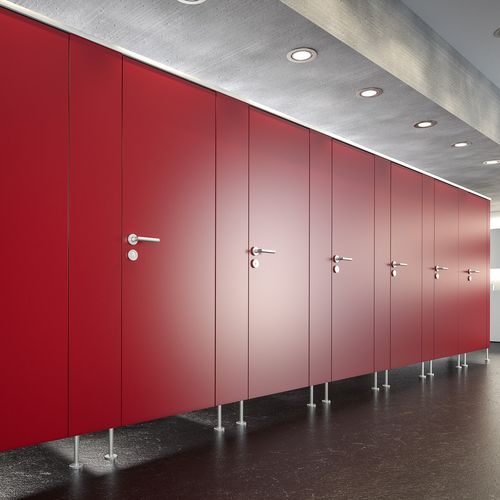 Сантехническая кабина из меламина - SVF30 - Schaefer-Trennwandsysteme - для туалета / для внутреннего пространства