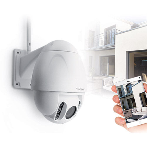 Камера для наблюдения IP - IPC383-MX - AVIDSEN France - купол / настенная / для наружного применения