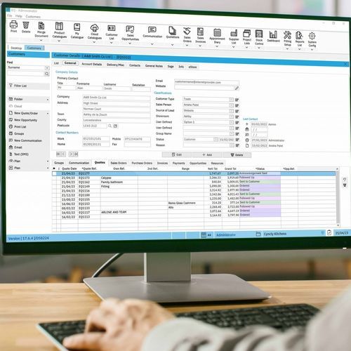 Программное обеспечение для управления - EQ Flex - Compusoft, a Cyncly Company - для разработки / оценки стоимости / для кухни