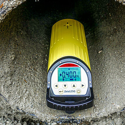 Компактный лазер для канализации - ZETA 125 SERIES - GEOMAX - вертикальный
