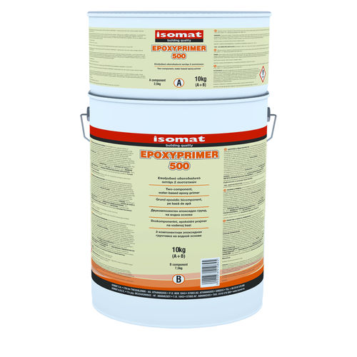 Грунтовка для каменной кладки - EPOXYPRIMER 500 - ISOMAT S.A. - для дерева / для бетона / для гипса