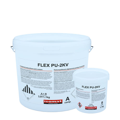 Упругая мастика - FLEX PU-2K - ISOMAT S.A. - на основе полиуретана / для герметичности / для защиты