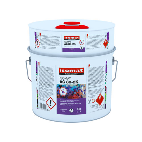 Защитный лак - ISOMAT AG 80-2K - ISOMAT S.A. - для отделки / гидроизолирующий / из полиуретана