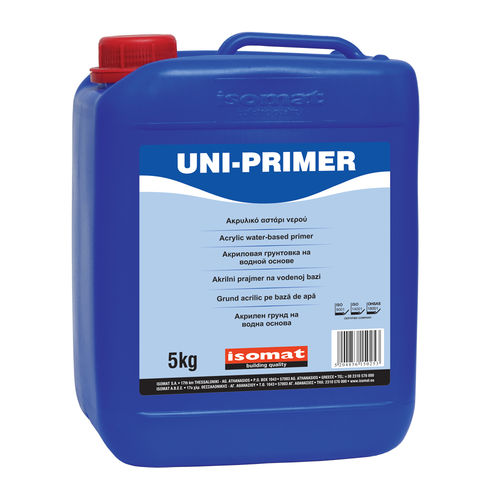 Грунтовка для каменной кладки - UNI-PRIMER - ISOMAT S.A. - для бетона / для гипса / для цемента