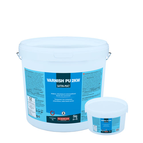 Защитный лак - VARNISH-PU 2KW - ISOMAT S.A. - декоративный / для отделки / гидроизолирующий