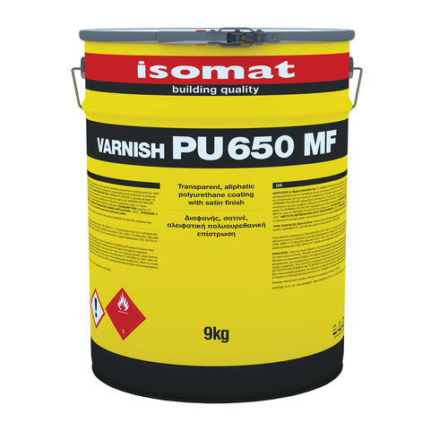 Защитный лак - VARNISH-PU 650 MF - ISOMAT S.A. - герметик / из полиуретана / для дерева