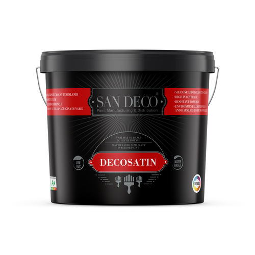 Декоративная краска - DECOSATIN - SAN DECO - внутренняя / для стены / акриловая