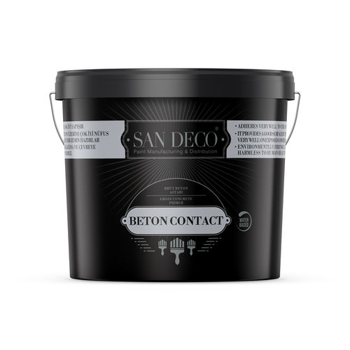 Грунтовка для бетона - BETON CONTACT - SAN DECO - акриловая / для внутреннего применения