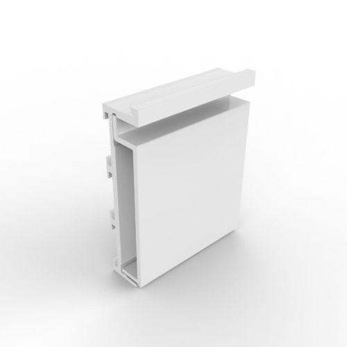 Плинтус из нержавеющей стали - XP50(C) - XINNIX DOOR SYSTEMS - вмонтированный