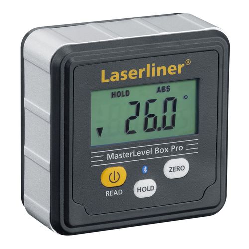 Пузырьковый уровень - MASTERLEVEL BOX PRO - LASERLINER - компактный / цифровой / электронный