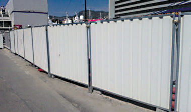 Решетчатый забор - M 800 - PLAKA GROUP FRANCE - для стройки / из металла / мобильный