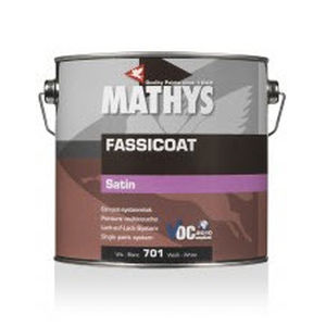 Краска для отделки - FASSICOAT - MATHYS PAINTS - для интерьера / для обшивки из дерева / алкидная