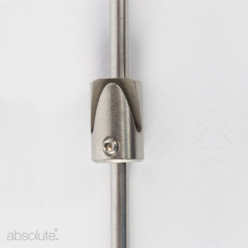 Крепежная система из нержавеющей стали - HOOK BARRELS - Absolute Museum & Gallery Products Ltd - для картины / для внутреннего пространства / раздвижная
