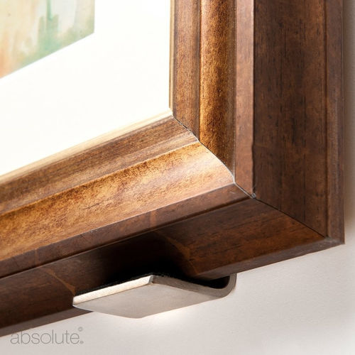 Крепежная система из нержавеющей стали - L BRACKETS - Absolute Museum & Gallery Products Ltd - для картины / для внутреннего пространства / по точкам