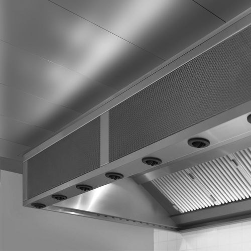 Настенная вытяжка - MUAP - Vianen Kitchen Ventilation - островная / для профессионального использования