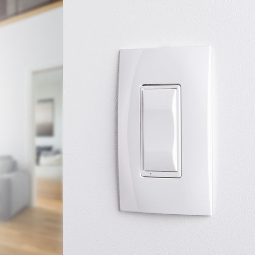 Переключатель нажимная кнопка - C4-V-SW120277 - Control4 - встраиваемый / современный / прямоугольный