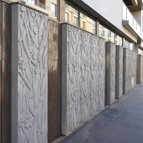 Двойная стена из железобетона - PRÉCOFFRÉ® ARCHITECTURAL - Fehr