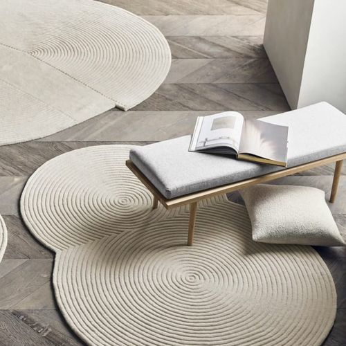 Современный ковер - ZEN  - Steelcase EMEA - геометрический / из ткани / круглый