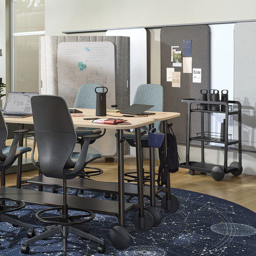 Станция подзарядки для смартфона - STEELCASE FLEX - Steelcase - для ноутбука / USB / из металла
