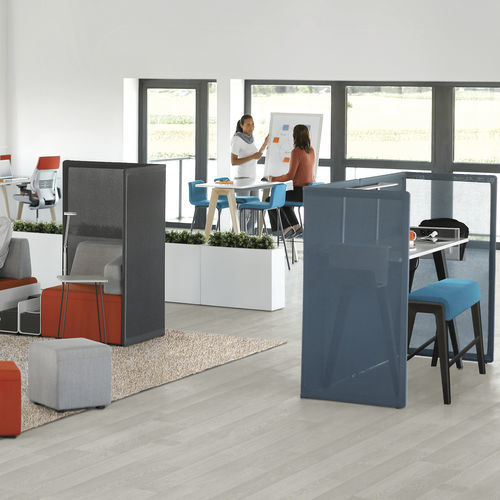 Разделитель пространства из металла - B-FREE  - Steelcase EMEA - из ткани / для офиса / для открытого пространства