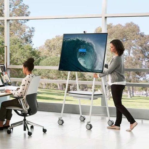 Напольный кронштейн для экрана - 21-0154356 - Steelcase EMEA - модульный