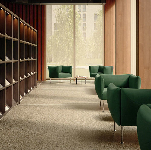 Современное кресло - MISSIVA - Steelcase EMEA - из кожи / из пенополиуретана / из ткани